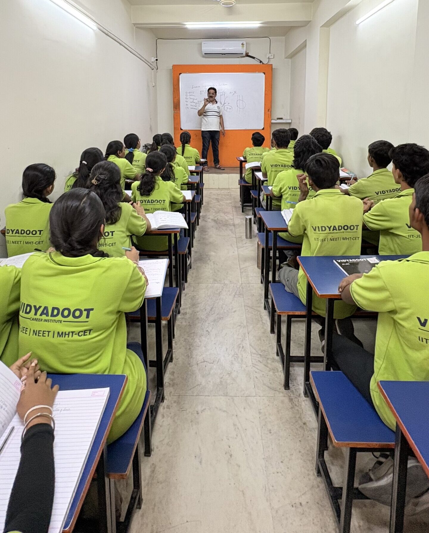 Students learning